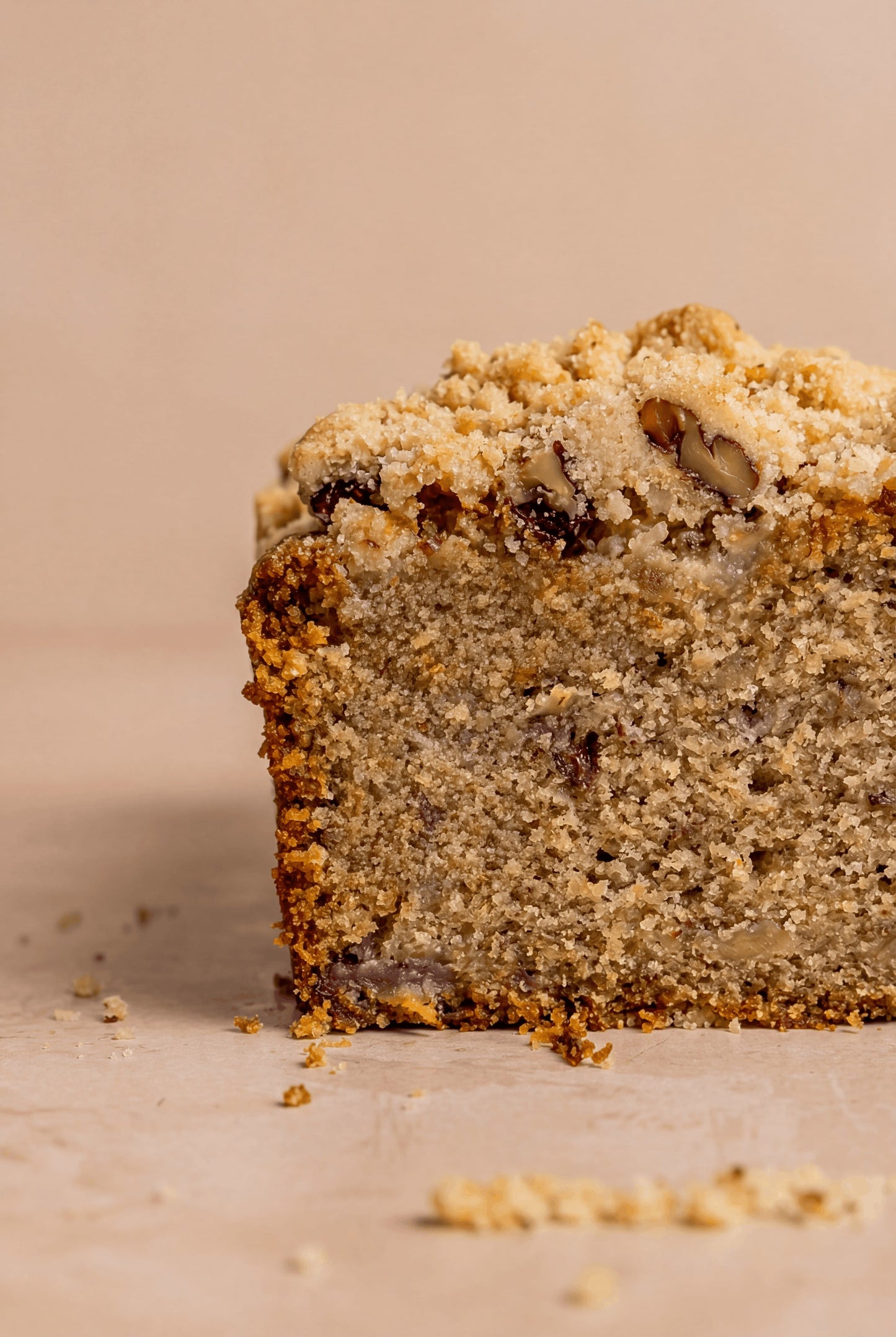 Frozen Banana & Pecan Crumble Loaf