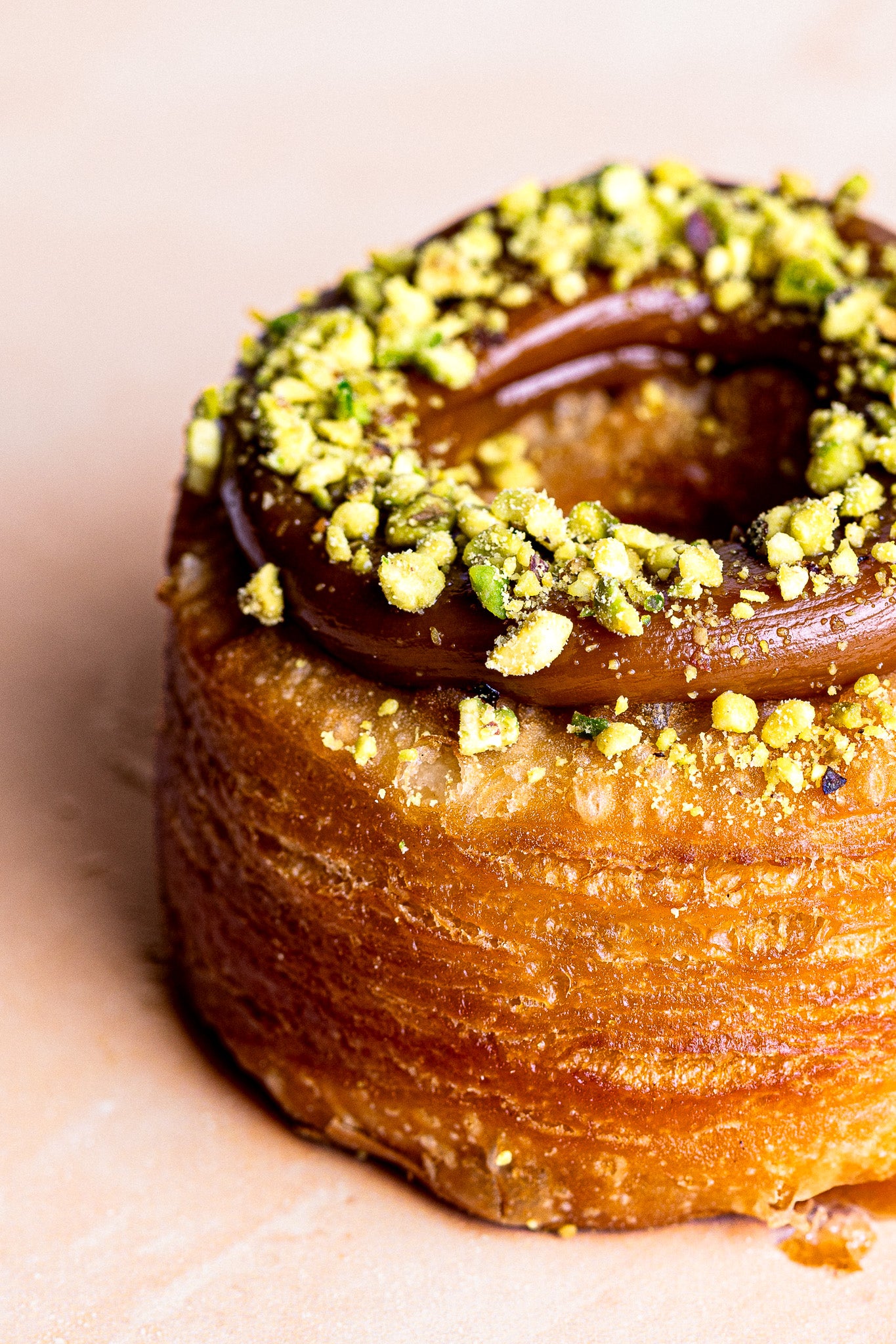 Mini Salted Caramel & Pistachio Crodoughs / Box of 9
