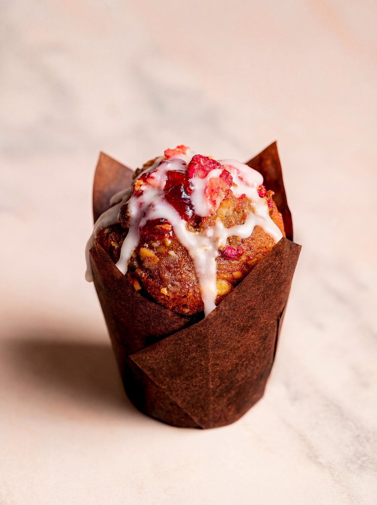 Frozen Strawberry & Macadamia Nut Muffin / Box of 12