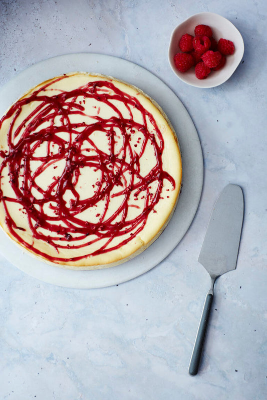 Mixed Berry Baked Cheesecake