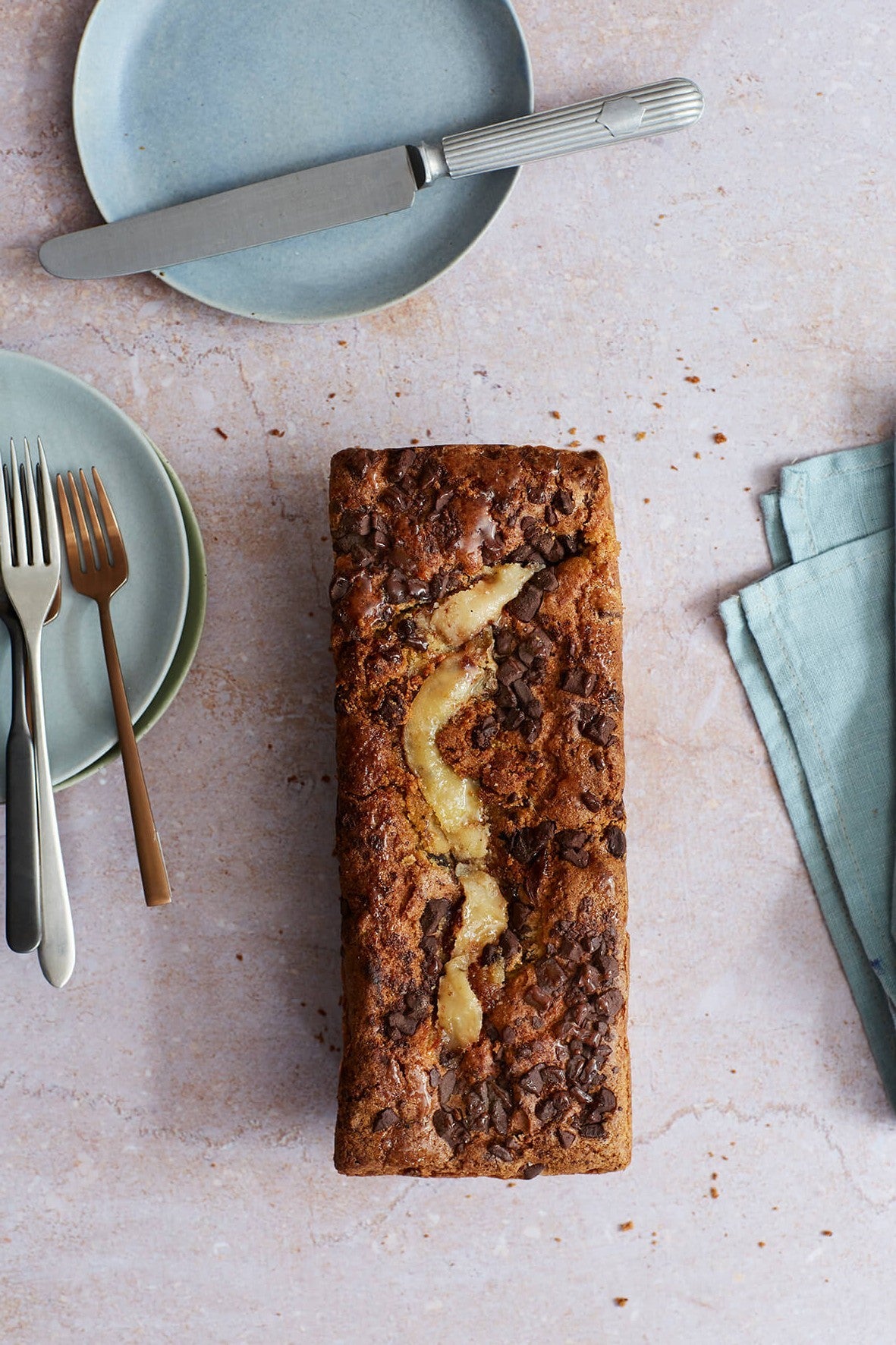 Frozen Pear Chocolate & Cardamom Loaf / Gluten-Free