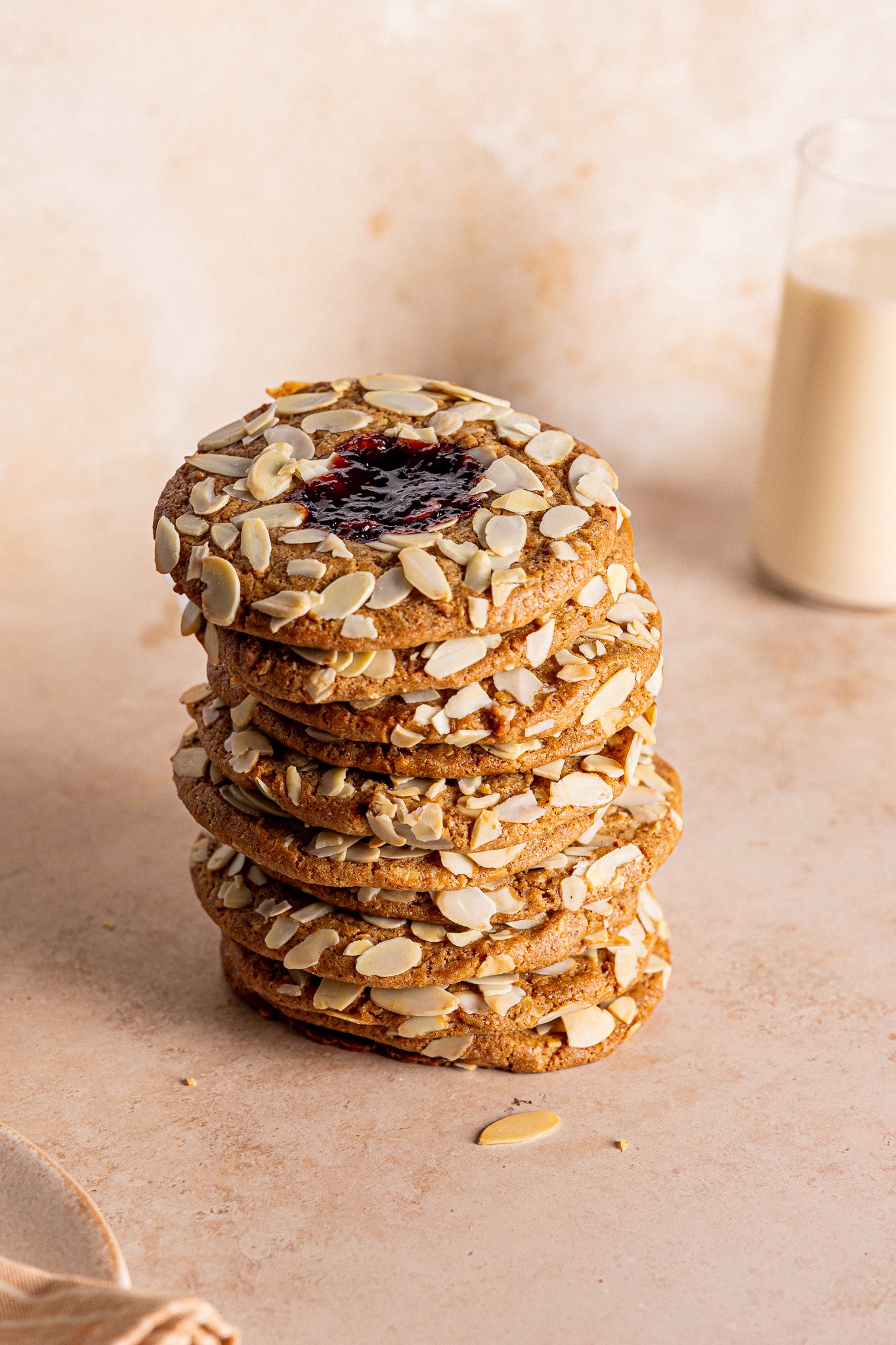 Almond Butter & Black Cherry Cookie