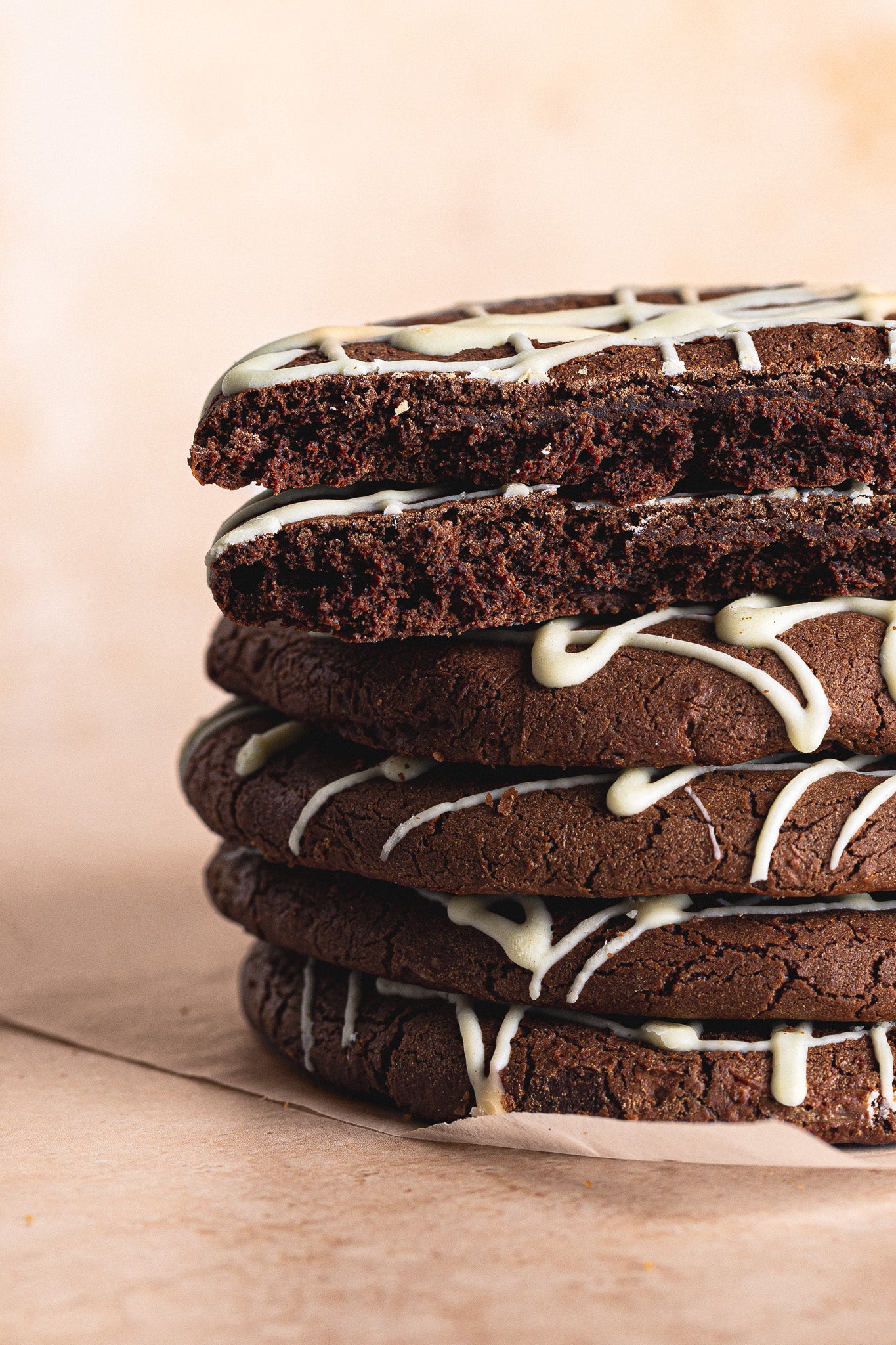 Triple Chocolate Cookies