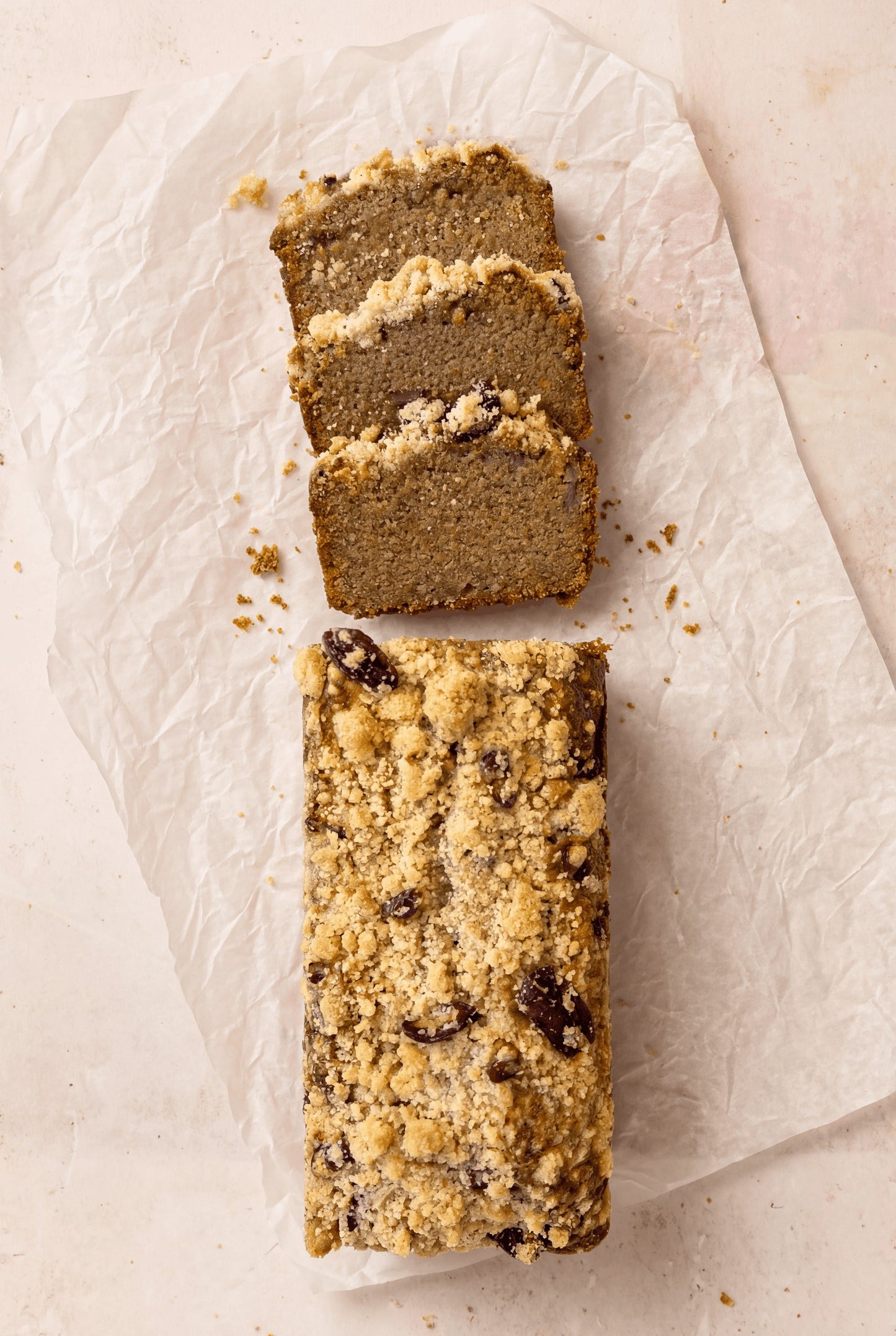 Frozen Banana & Pecan Crumble Loaf