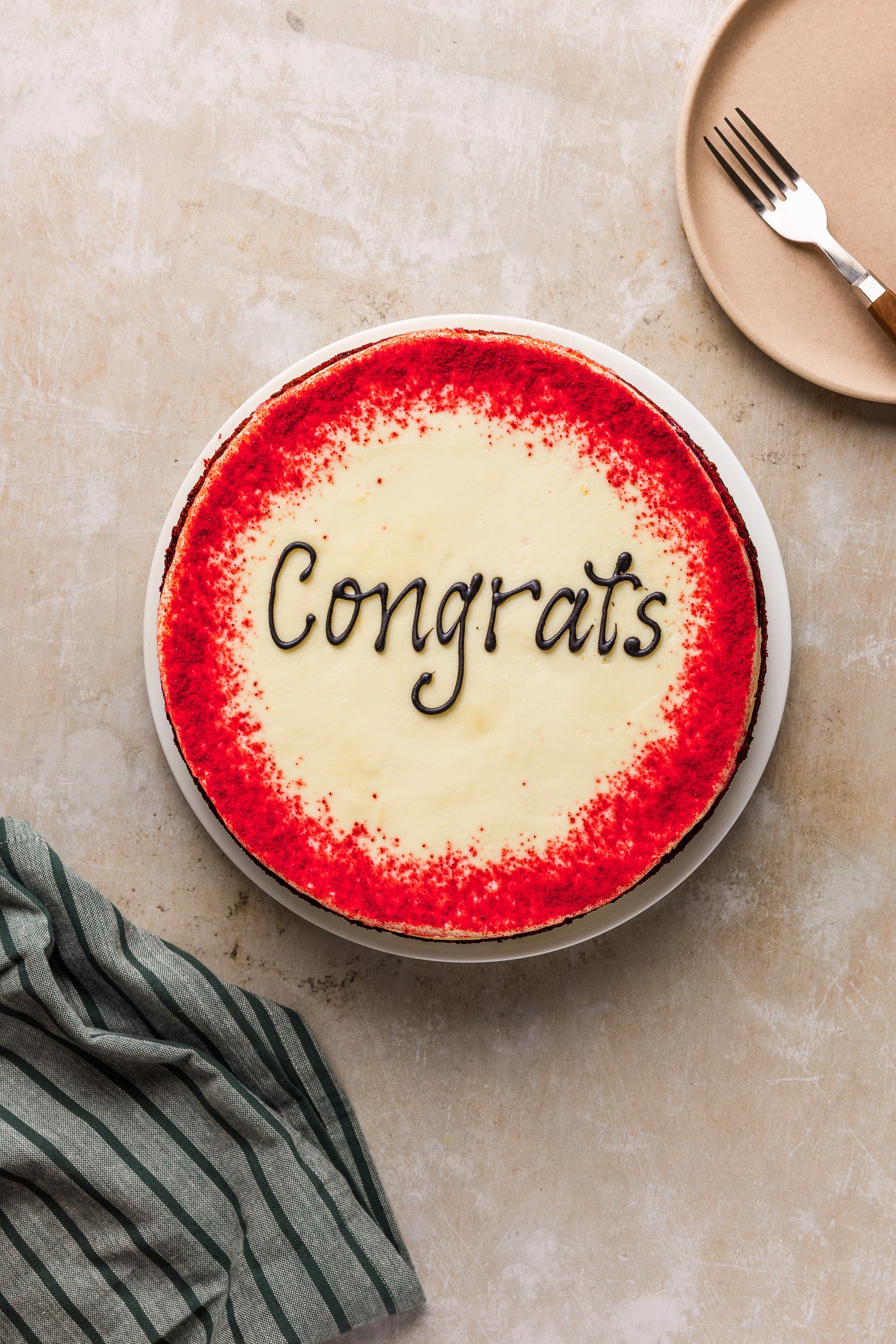 Triple Layered Red Velvet Celebration Cake / Customisable
