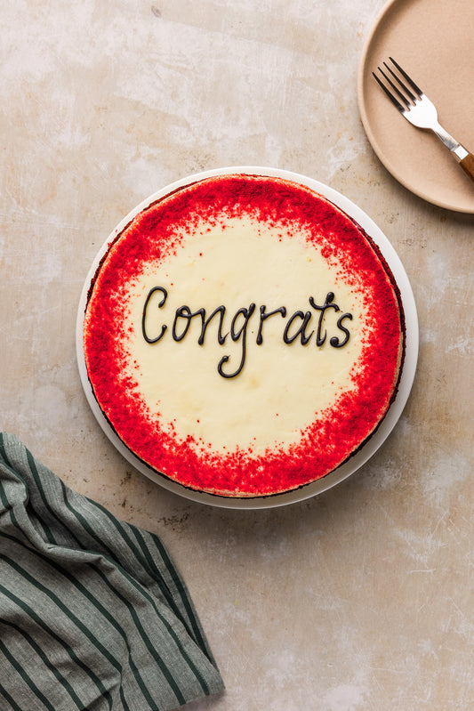 Triple Layered Red Velvet Celebration Cake / Customisable