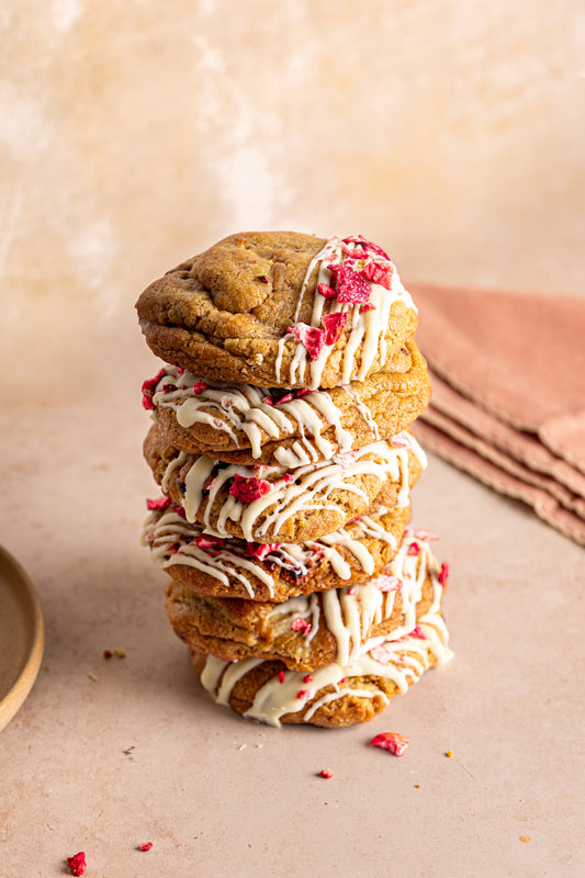 Strawberries & Cream Cookies