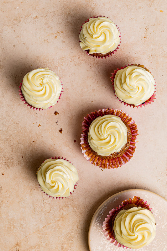 Lemon & Poppy Seed Cupcake / Gluten-Free  / Box of 6