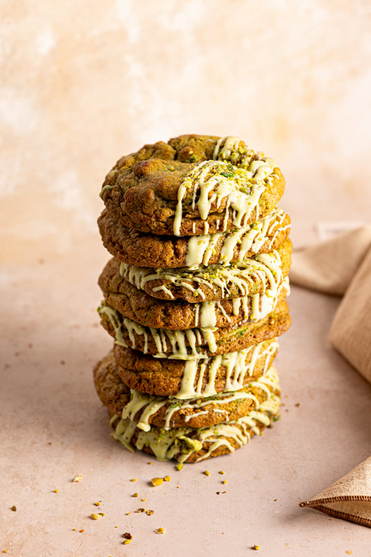 Pistachio & White Chocolate Cookie / Box of 24