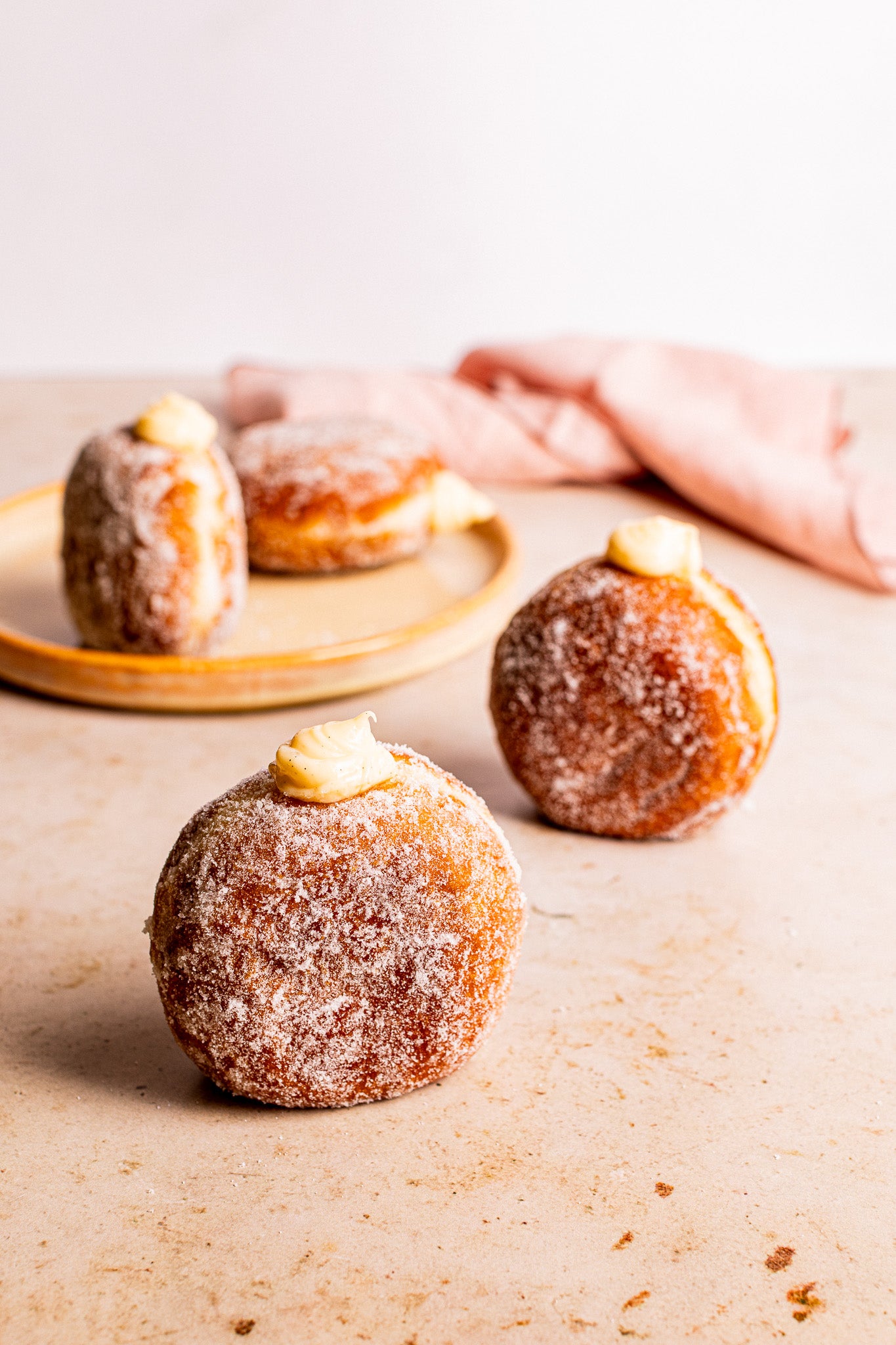 Custard Doughnut / Box of 5