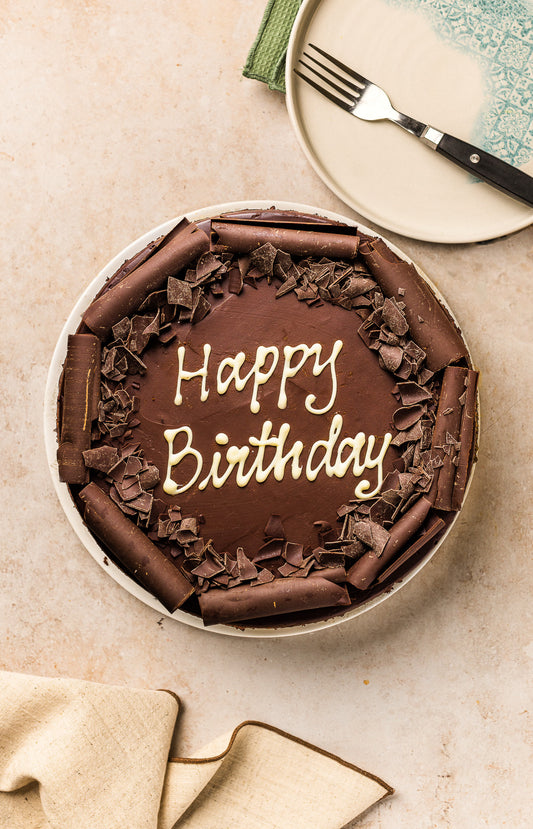 Triple Chocolate Celebration Cake / Customisable