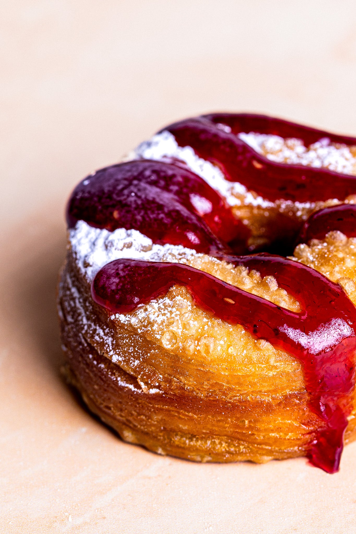 Mini Raspberry Crodoughs / Box of 9