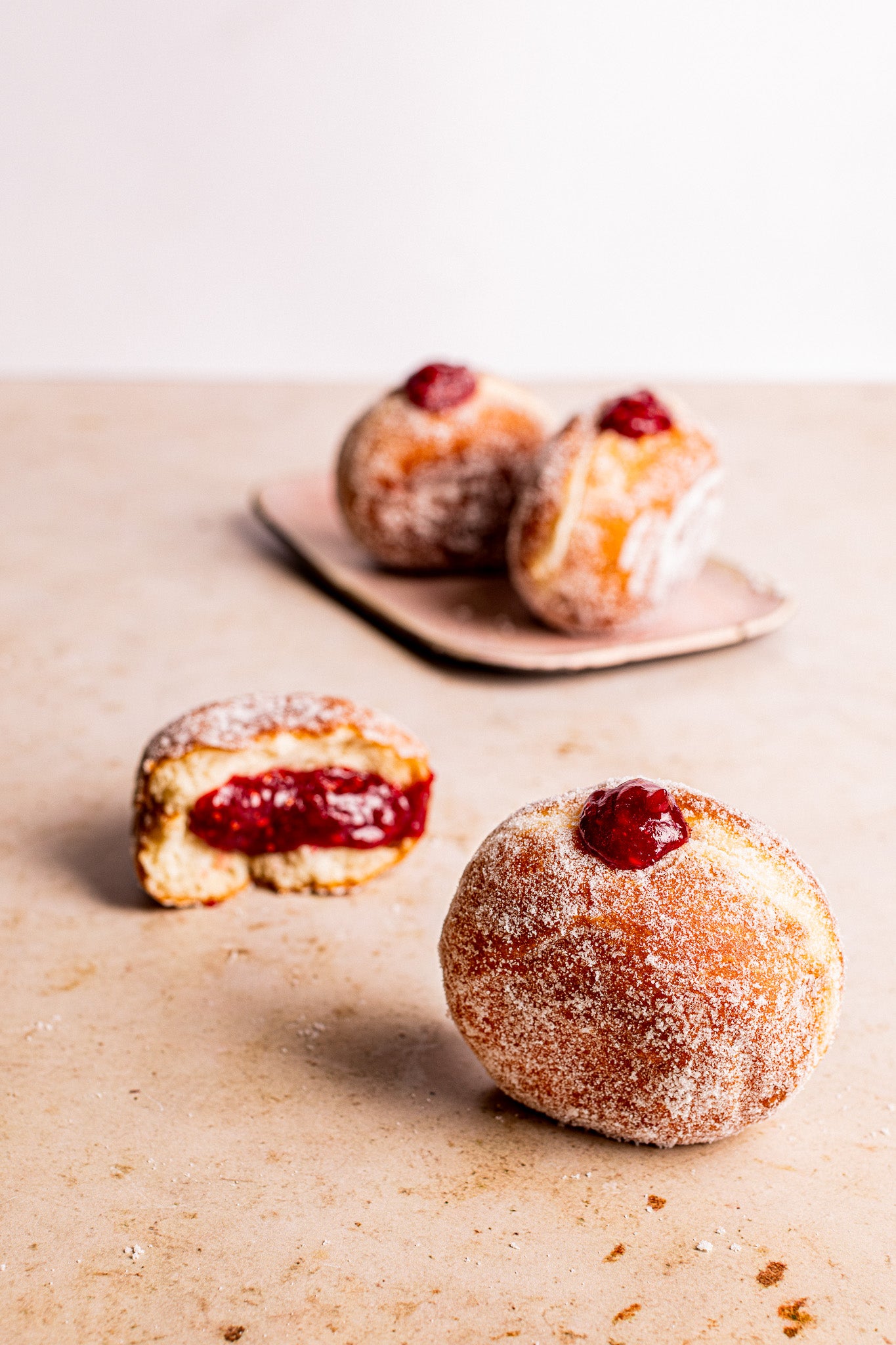 Jam Doughnuts / Vegan / Box of 5