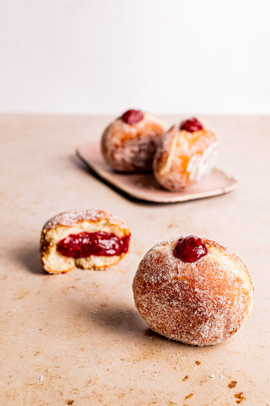 Jam Doughnuts / Vegan / Box of 5