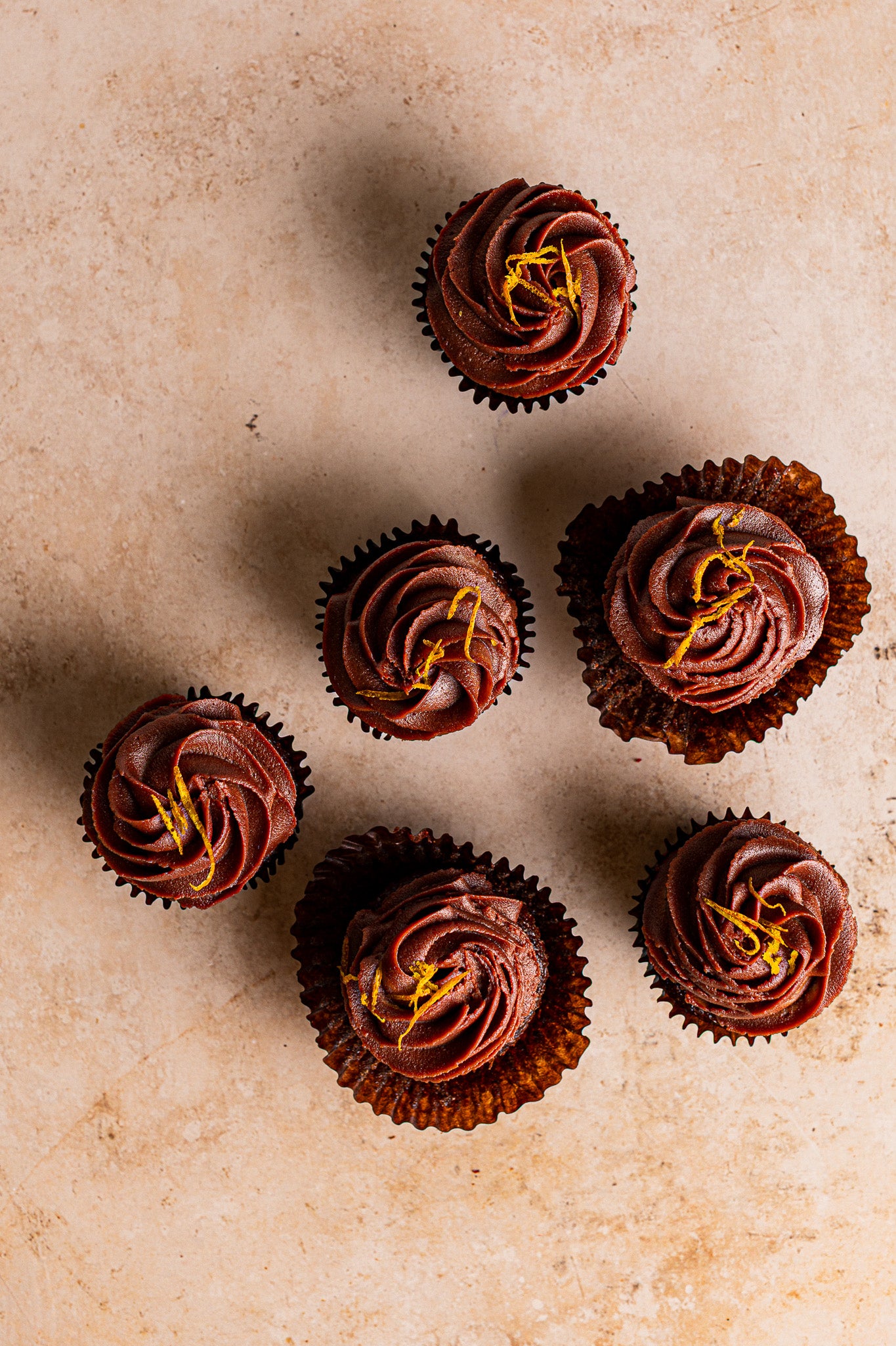 Chocolate Orange Cupcake / Vegan / Box of 6