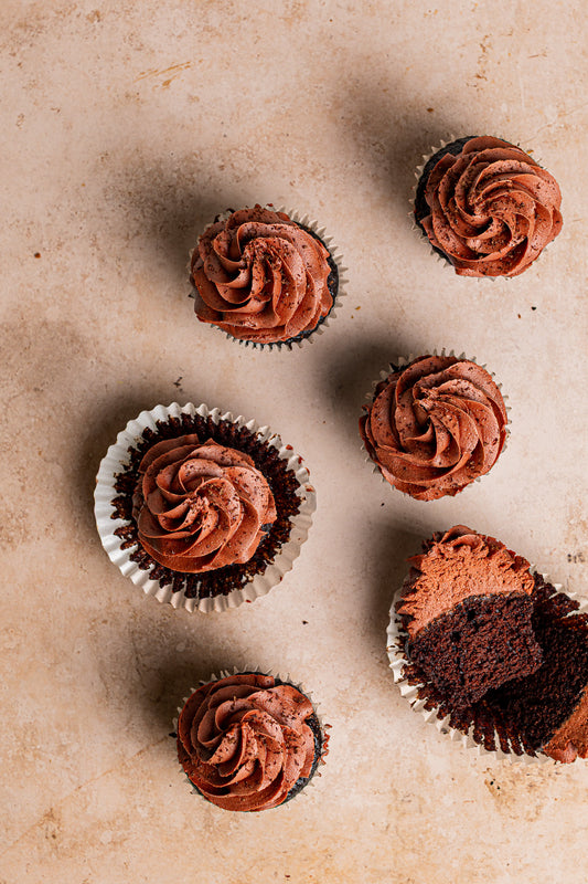 Chocolate Fudge Cupcake / Box of 6
