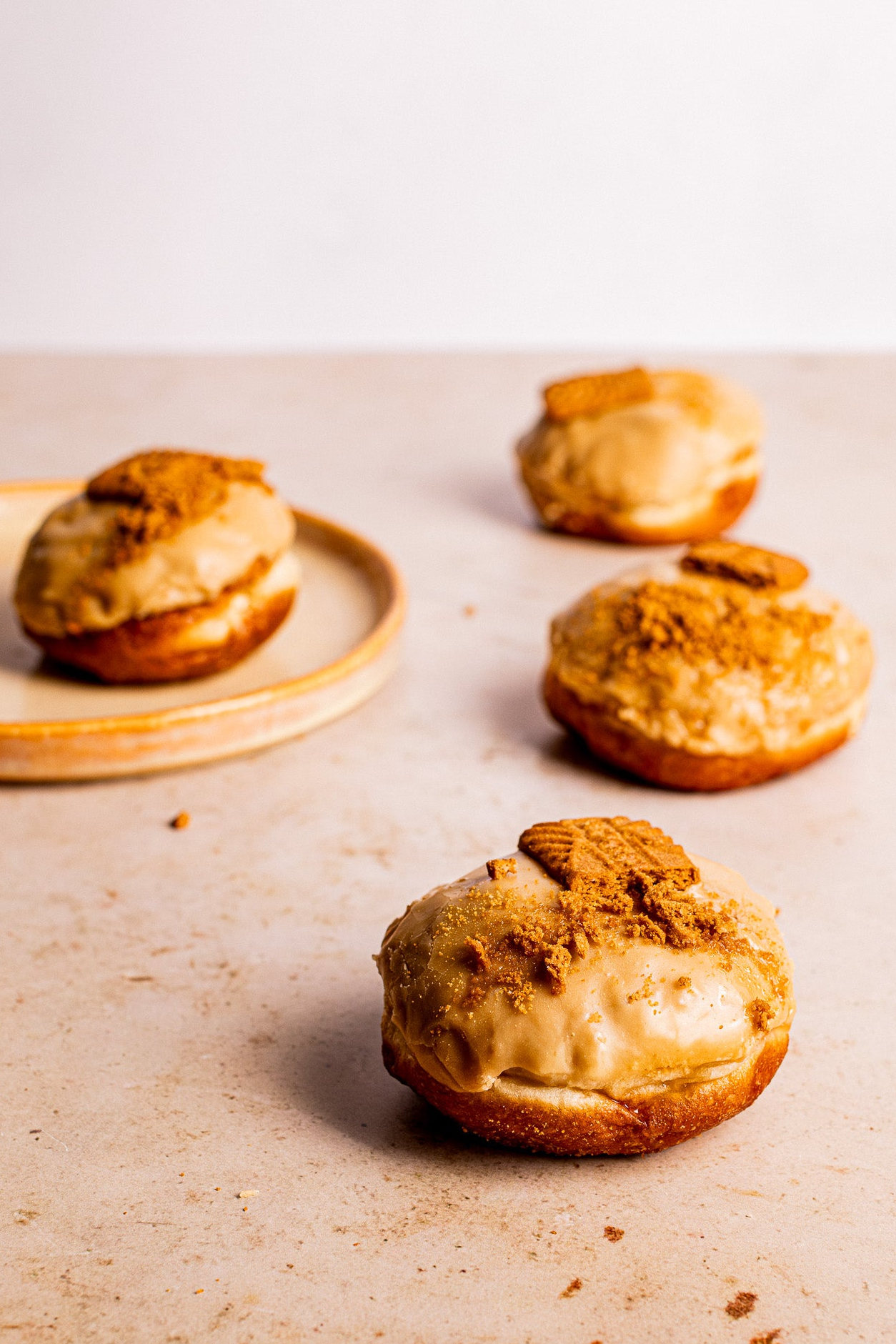 Lotus Biscoff Doughnuts / Vegan / Box of 5
