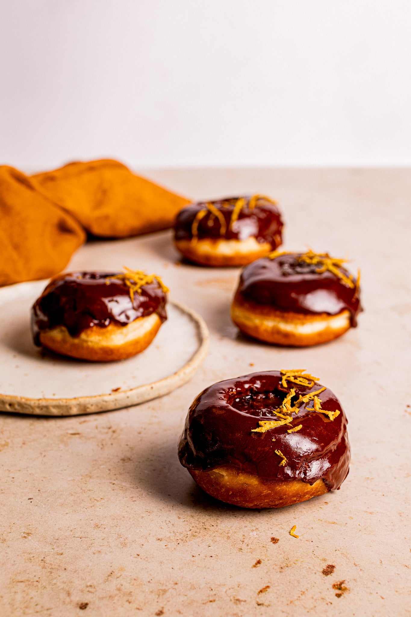 Jaffa Cake Doughnuts / Box of 5