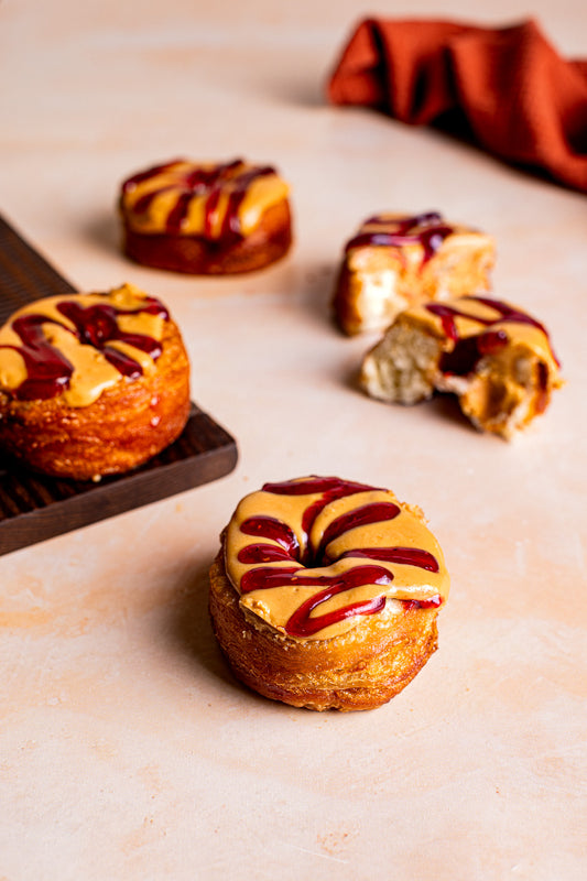 Mini Peanut Butter & Jelly Crodoughs / Box of 9