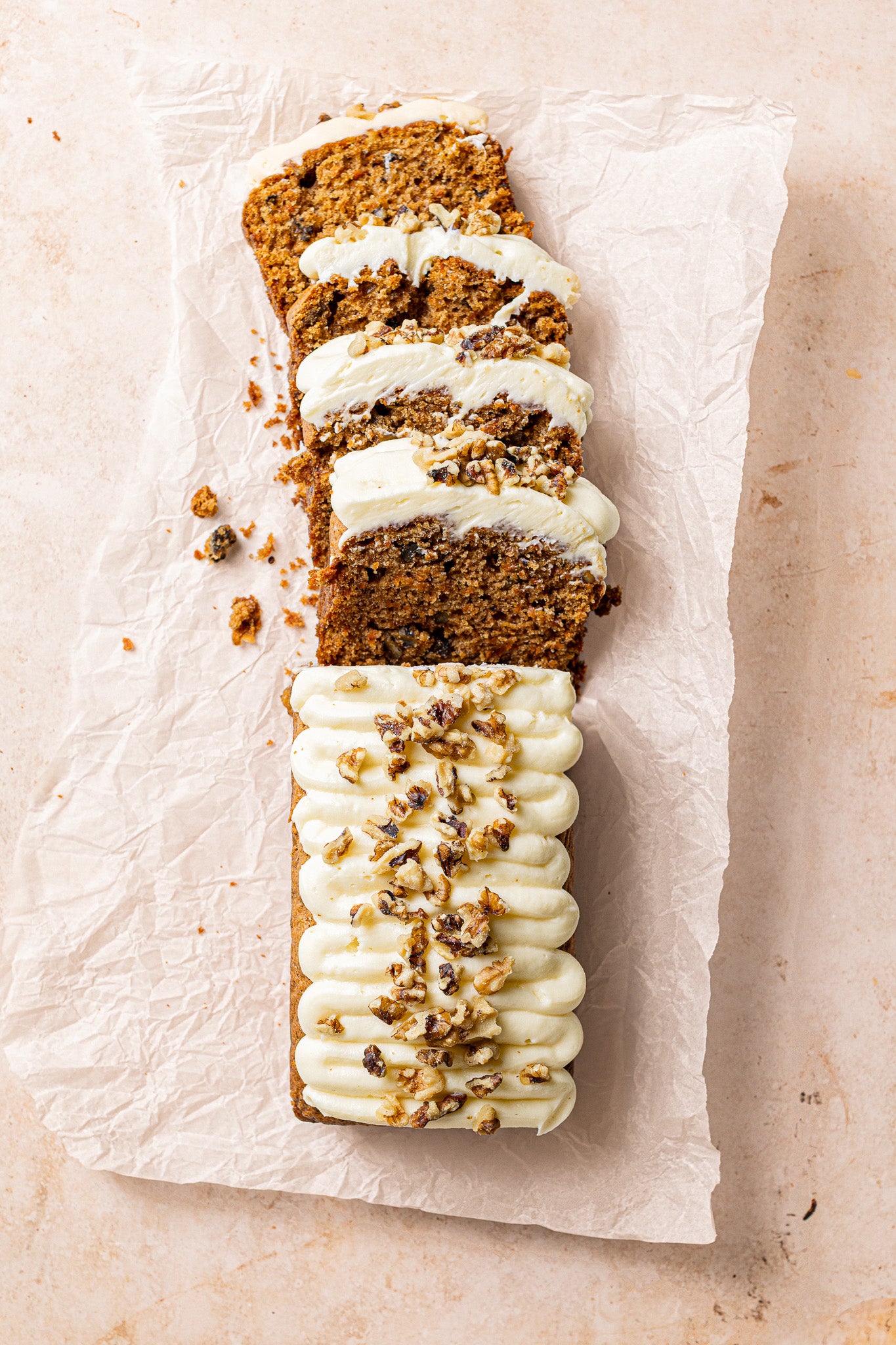 Frozen Carrot Cake Loaf