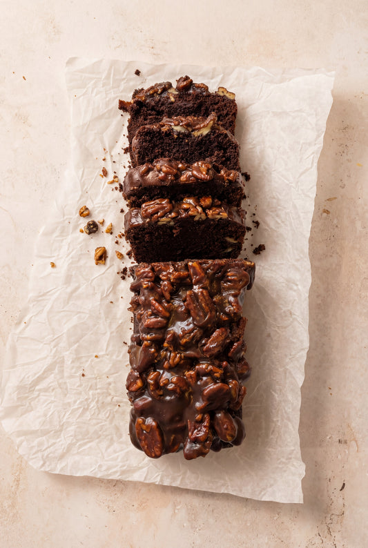 Chocolate & Pecan Caramel Loaf