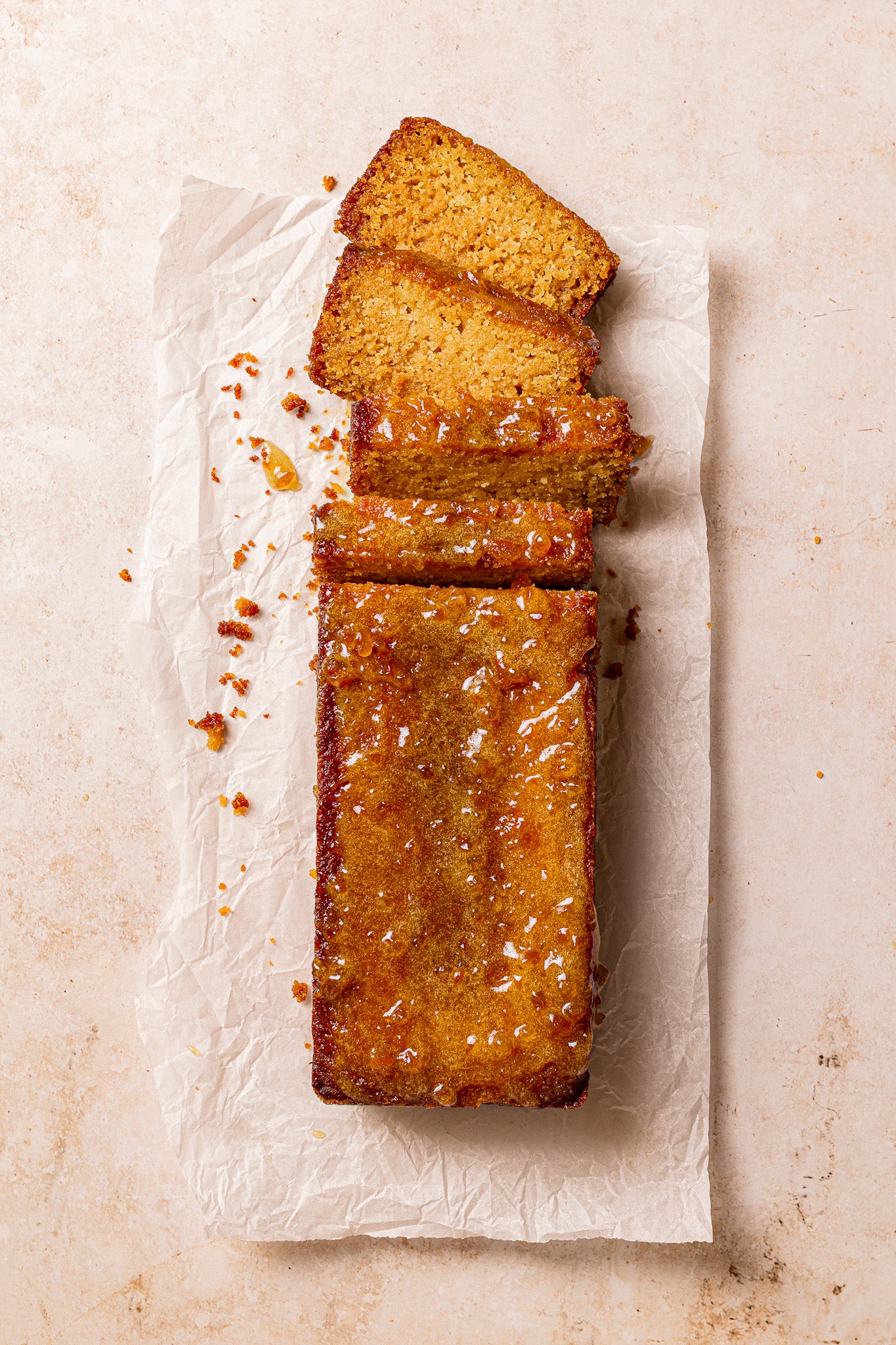 Frozen Orange & Polenta Loaf