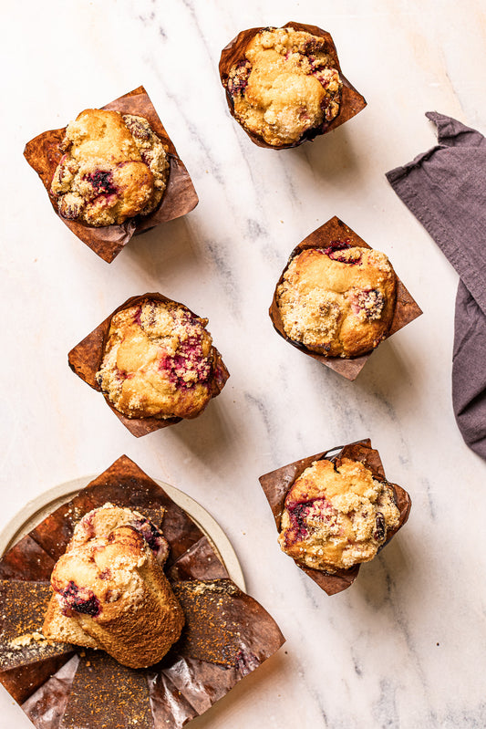 Blackberry & Apple Muffin / Box of 12