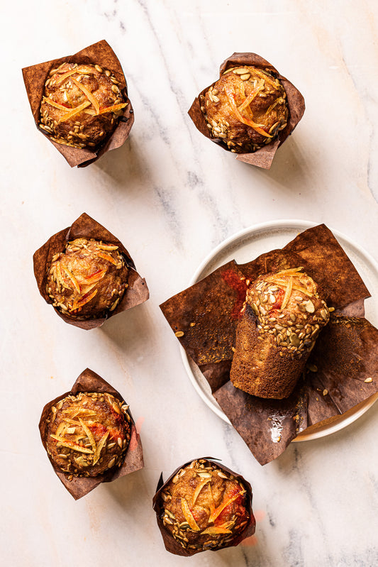 Breakfast Carrot Seeded Muffin / Box of 12