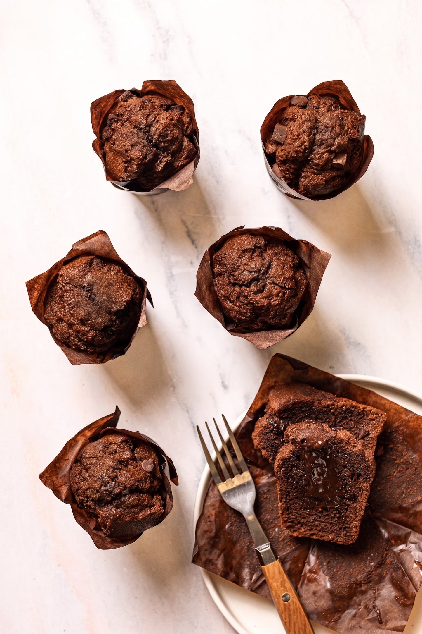 Frozen Dark Chocolate Muffin / Box of 12