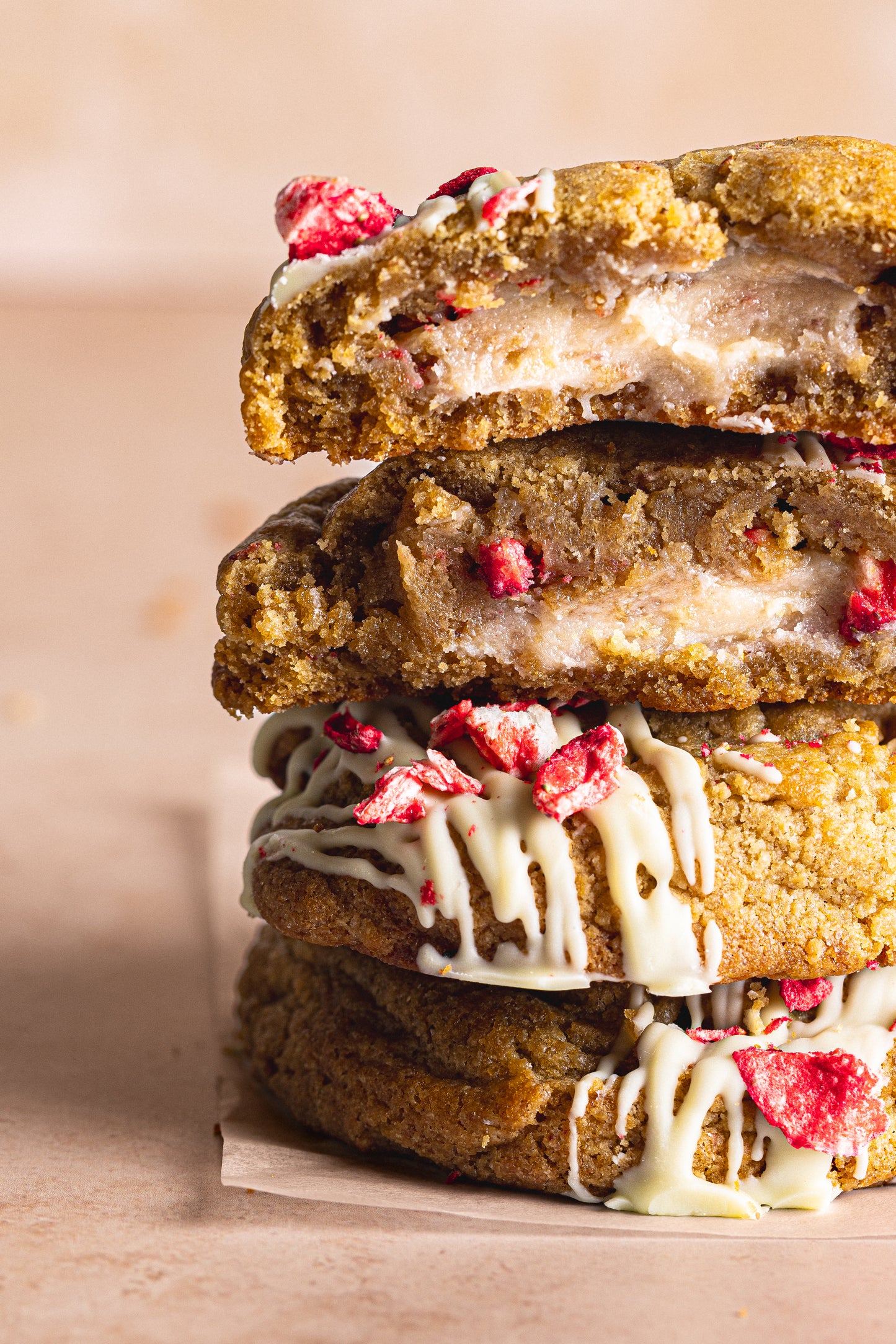 Frozen Strawberries & Cream Cookies / Box of 24