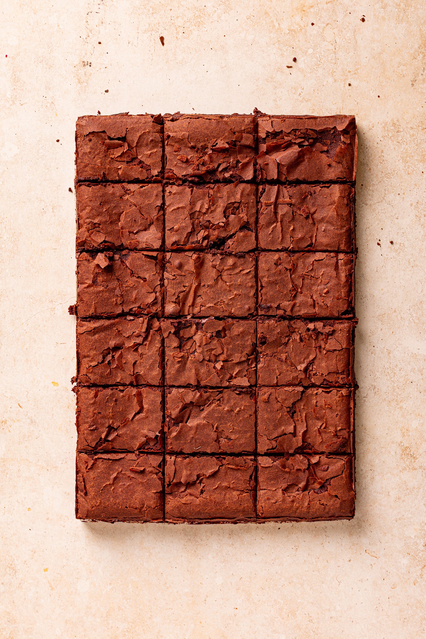 Frozen Classic Brownie Tray (Cut)